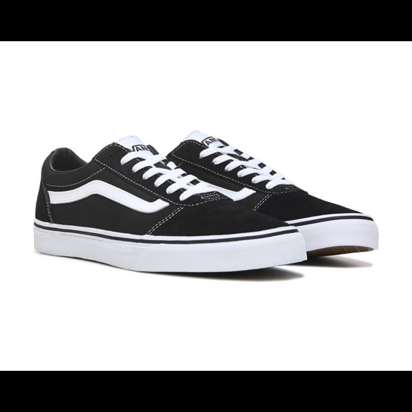 Vans Ward Black White 10.5 M mens skateboard shoes NWT Vans Ward Black White 10.5 M mens skateboard shoes NWT